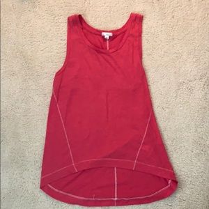 Women’s salmon tank top